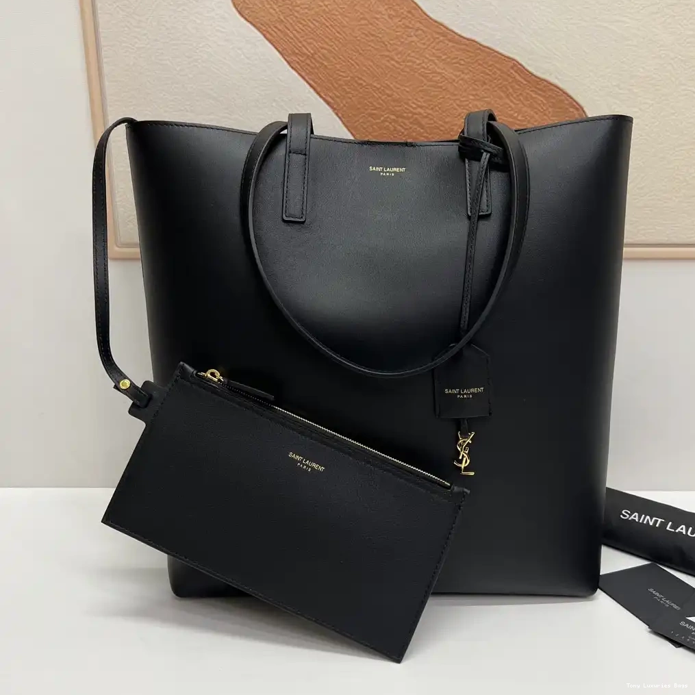 Tony Luxuries SHOPPING LAURENT YSL SAINT LEATHER 0604